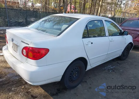 2003 Toyota Corolla Ce z USA, uszkodzony, nr VIN 2T1BR32E83C026591
